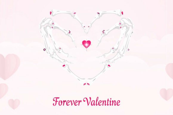 Download Forever Valentine Gothic Illustration - Gothic illustration Collection