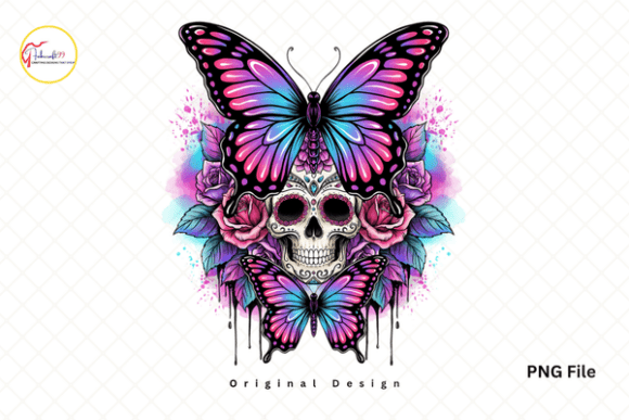 Download Dark Aesthetic Butterfly Skull PNG - Dark aesthetic Collection