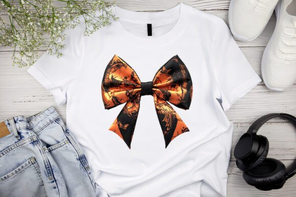 Download Halloween Vibe Coquette Bow PNG - Halloween vibe Collection